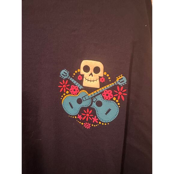 NWT BoxLunch Disney Pixar Coco Hype Spirit Jersey Remember Me Day of Dead S - Picture 2 of 4